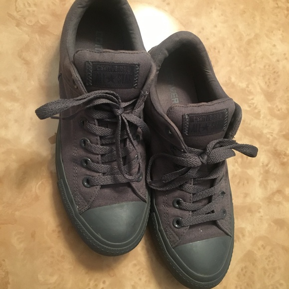 All Gray Converse Chuck Taylor - Picture 2 of 2
